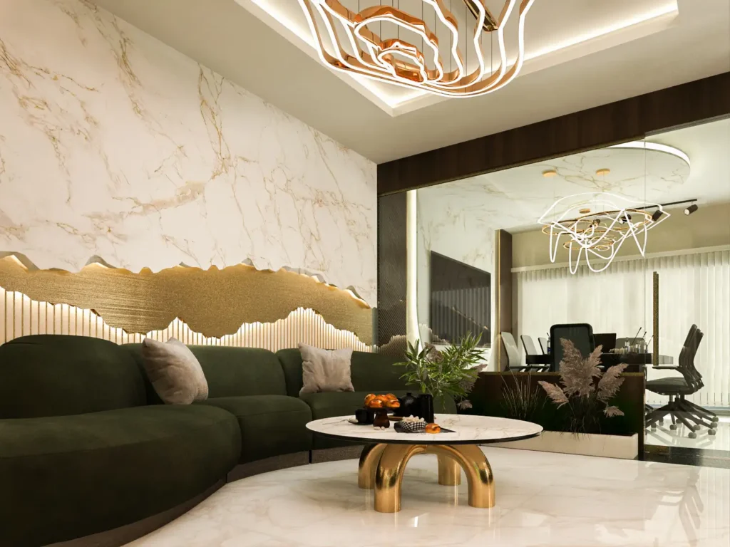 reception interior design